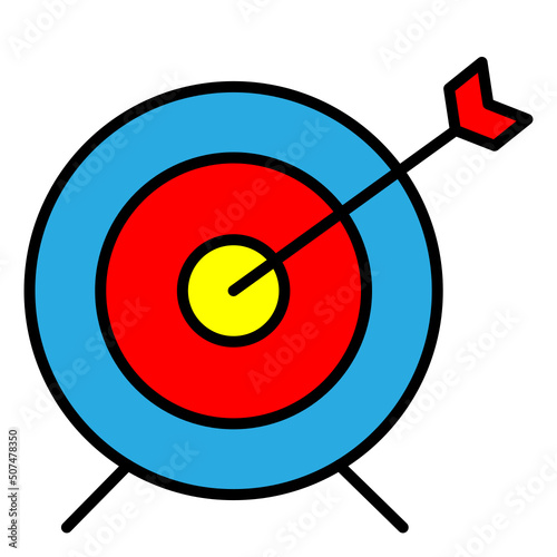 archery target icon