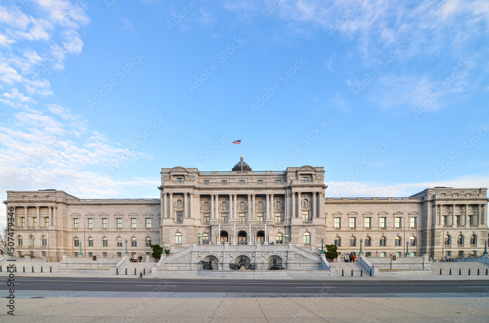Library of Congress building - Washington D.C. United States of America	