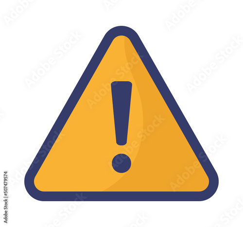 warning sign icon