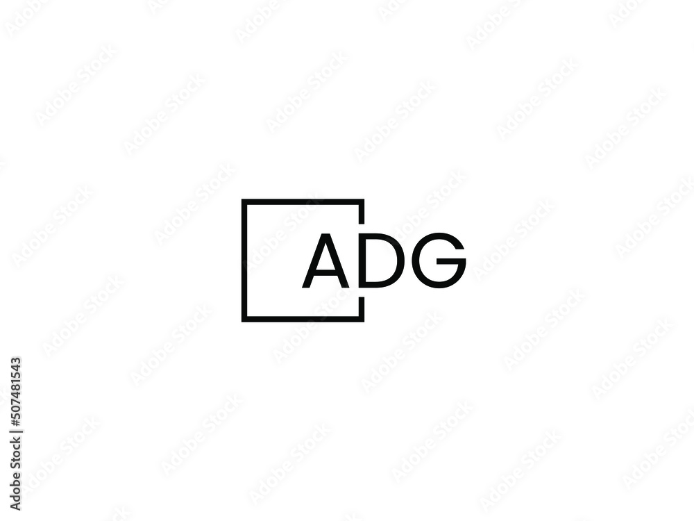 ADG letter initial logo design vector illustration ADG letter initial logo design vector illustration
