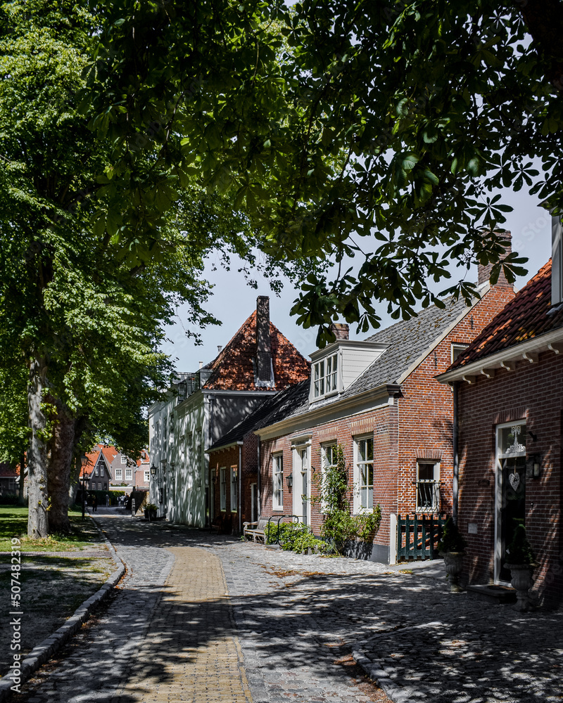 Old historic town Veere, the Netherlands