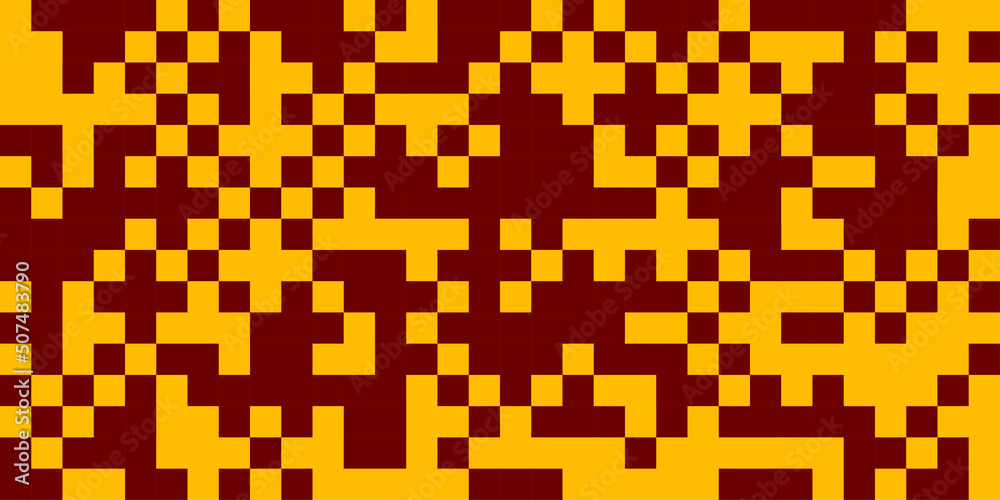 Background with pixels, abstract digital banner Background with pixels, abstract digital banner
