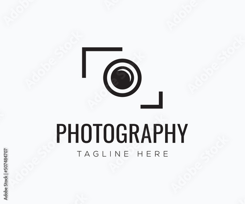Camera Logo Design. Photography Logo Design Template.