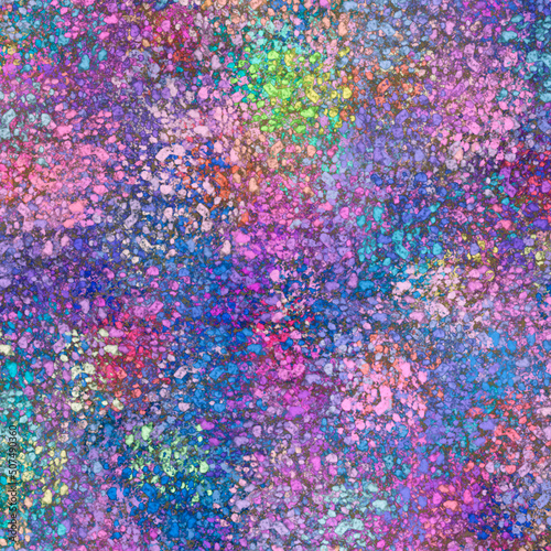 psychedelic vivid rainbow background, bubbles abstract.