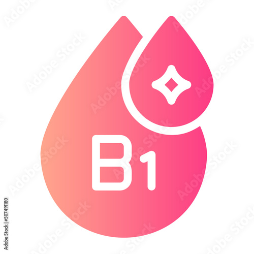 b1 gradient icon