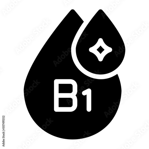 b1 glyph icon