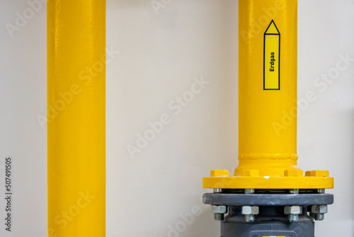 Gasleitungs-Versorgung