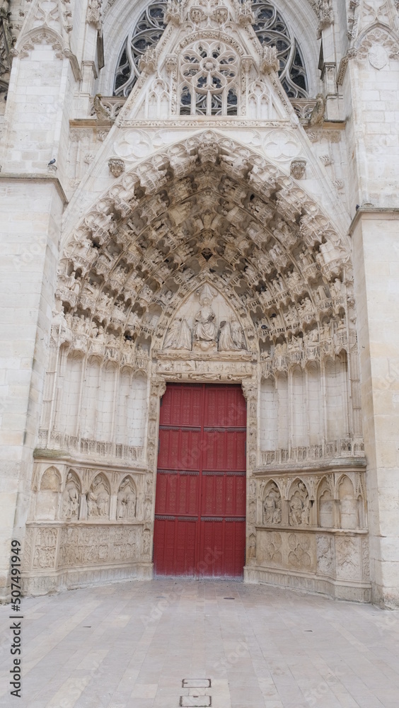 entrance to the cathedral