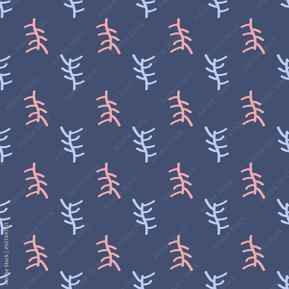 Fototapeta premium floral surface pattern design for wrapping paper, packaging, fabrics, textiles