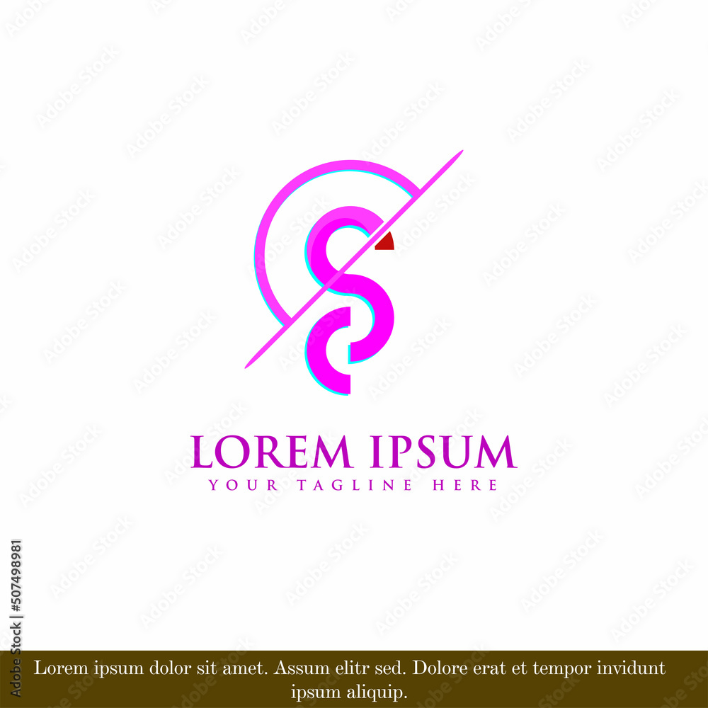 Fototapeta premium vector logo design, Best luxury color combination, modern design minimalist