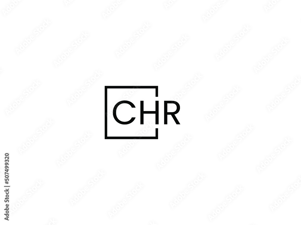 CHR Letter Initial Logo Design Vector Illustration CHR Letter Initial Logo Design Vector Illustration