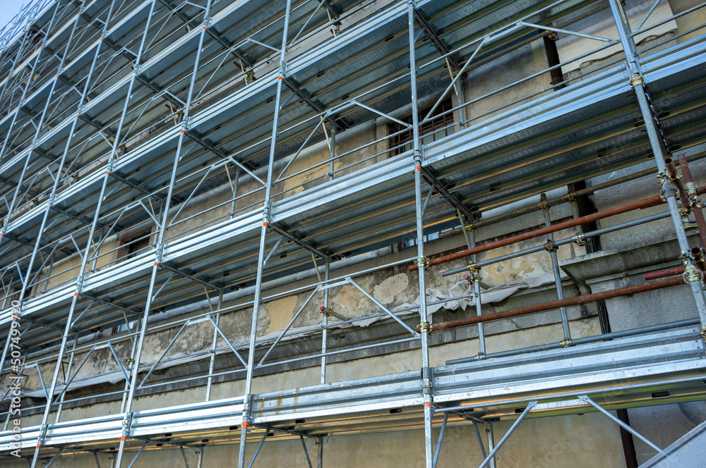 Scaffolding for safety on construction sites