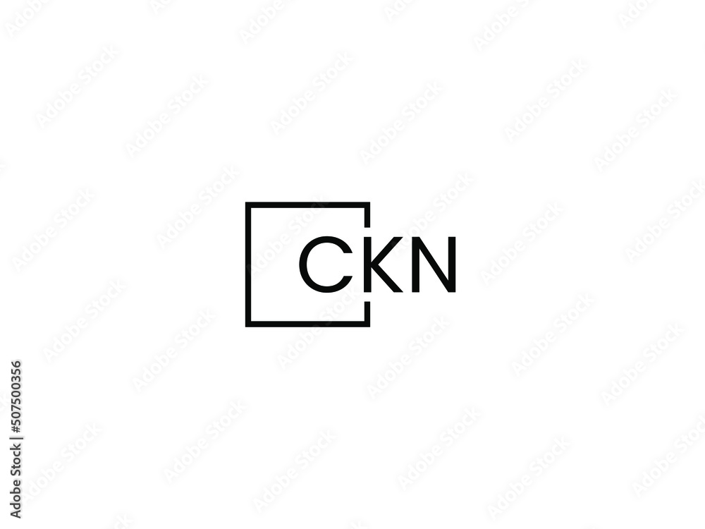 CKN Letter Initial Logo Design Vector Illustration CKN Letter Initial Logo Design Vector Illustration