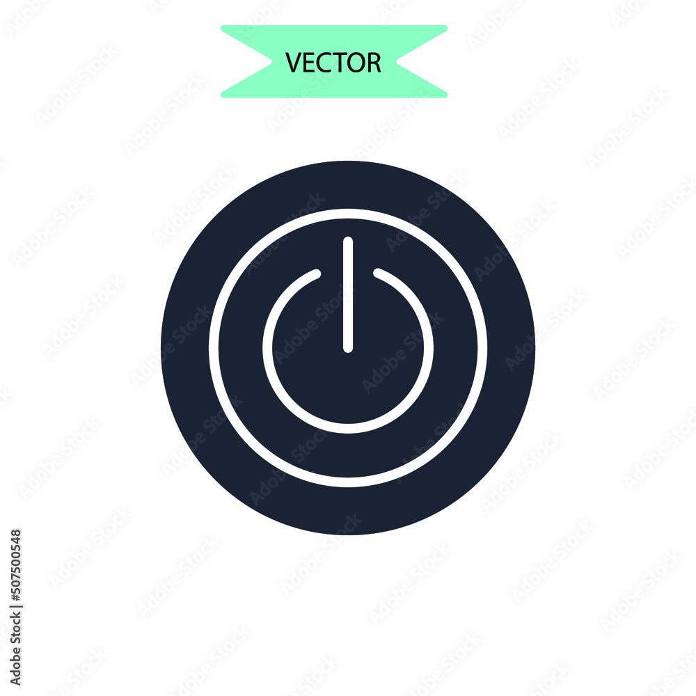 power of nature icons symbol vector elements for infographic web power of nature icons symbol vector elements for infographic web
