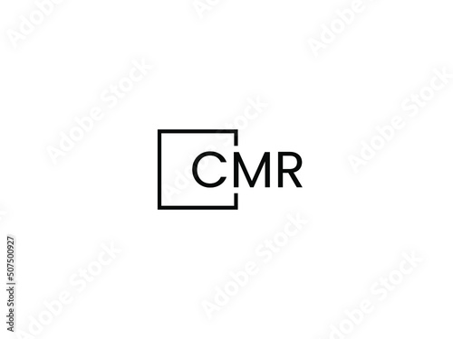 CMR Letter Initial Logo Design Vector Illustration