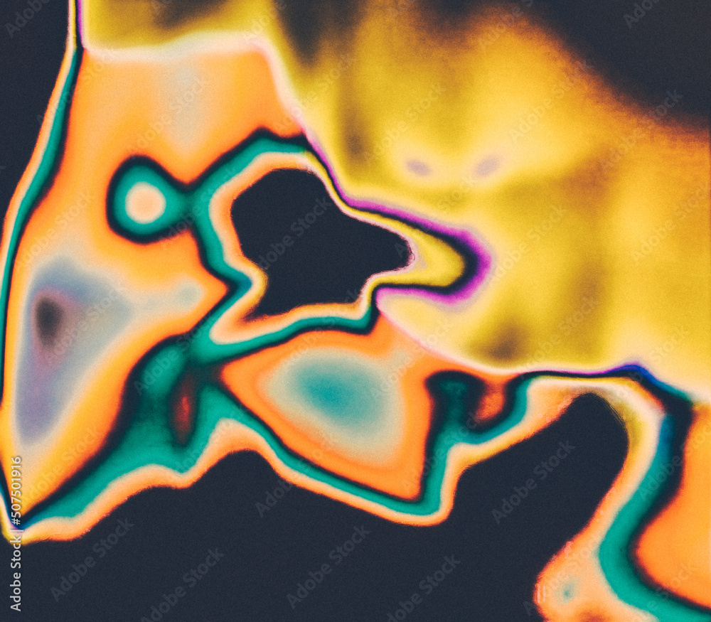 Grainy Abstract Gradient Background Colorful Heatmap