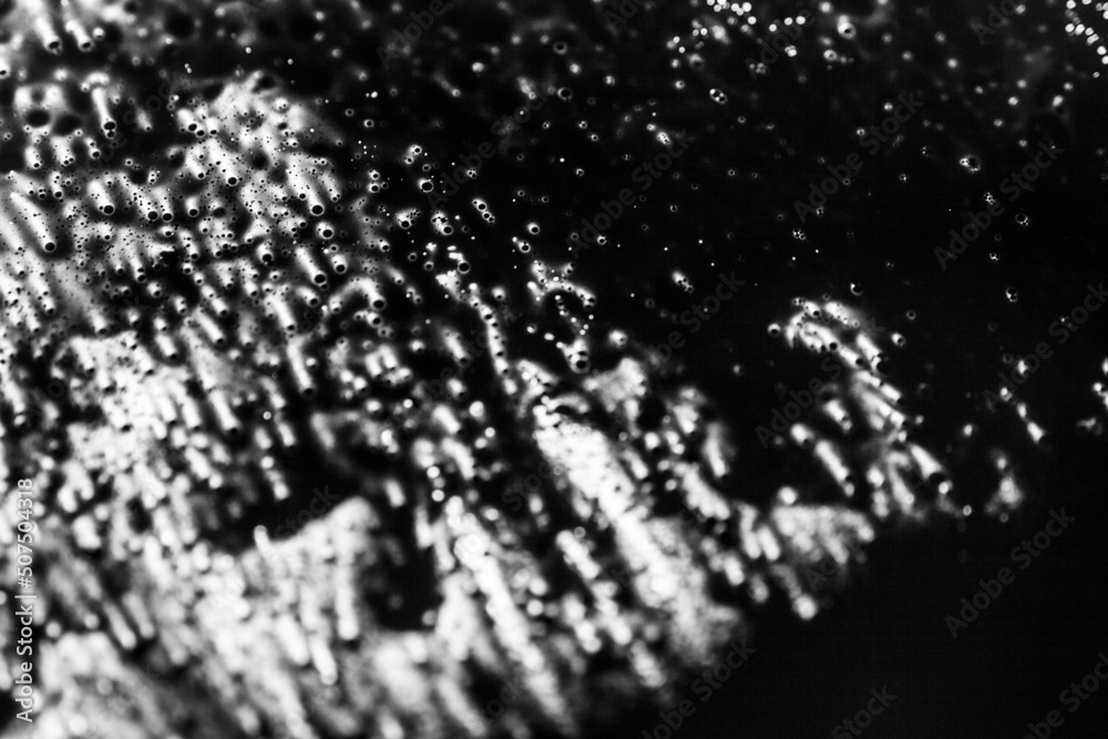 Black And White Abstract Fluid Texture Black And White Abstract Fluid Texture
