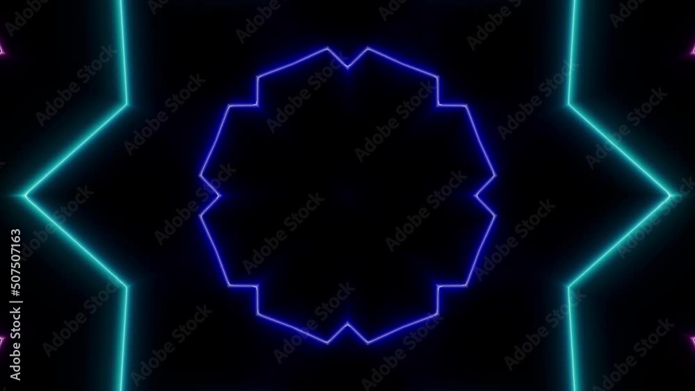 Neon Light VJ Loop