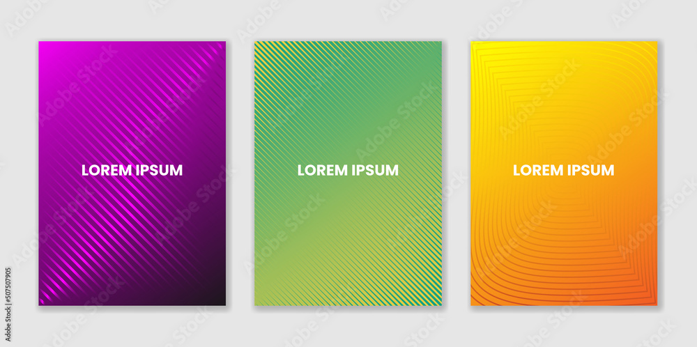 Modern Covers set Template Design. Abstract pattern texture cover, Set of Minimal Geometric Halftone Gradients for Presentation, Magazines, Flyers, Annual Reports, Posters and Business Cards