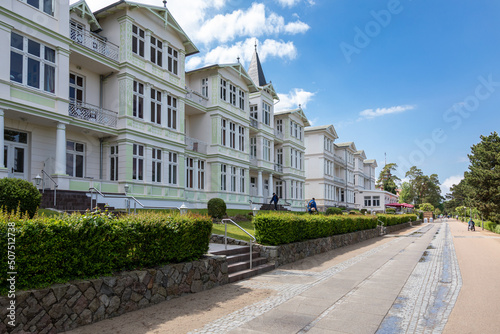 Bäderarchitektur in Zinnowitz auf der Insel Usedom