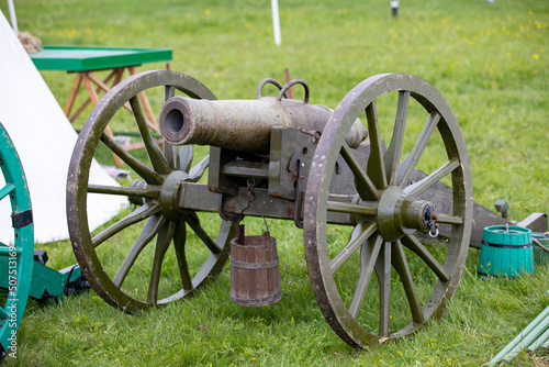 old cannon in the park