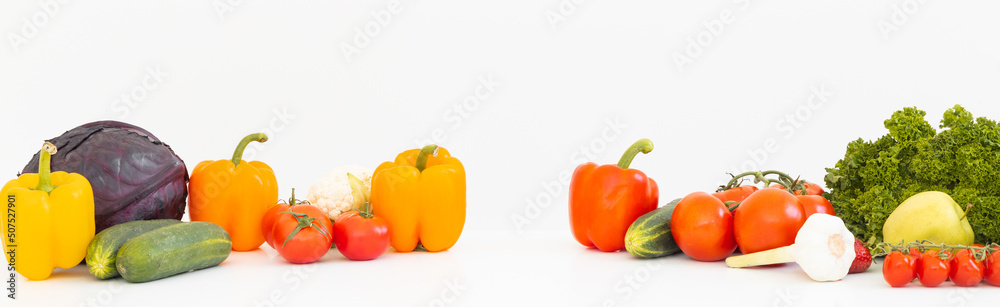 Background food fruits and vegetables collection fruit vegetable healthy eating diet