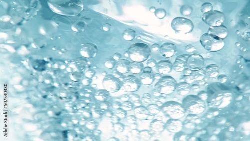 Wallpaper Mural Super Slow Motion Shot of Oil and Water Blue Whirl at 1000fps. Torontodigital.ca