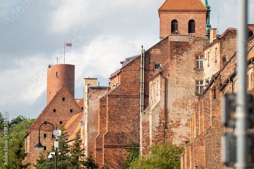 old brick city walls