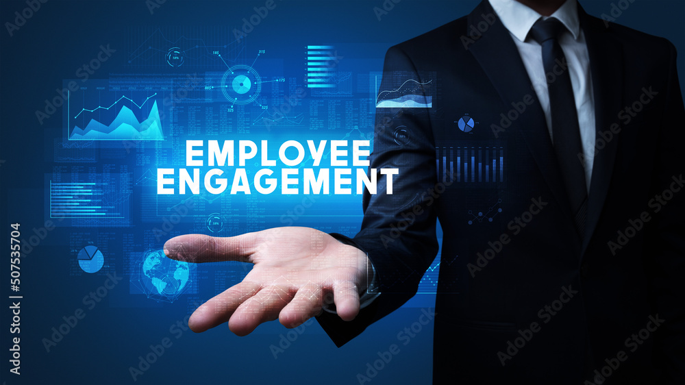 Obraz premium Hand of Businessman holding motivational message