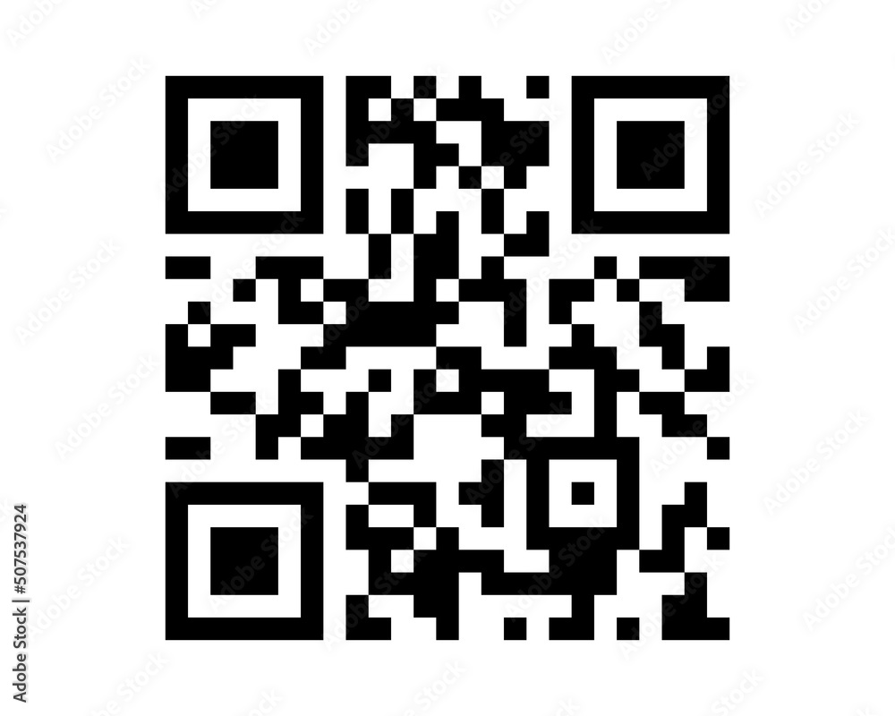 2D code pattern on isolated background. Code sample 2D code pattern on isolated background. Code sample