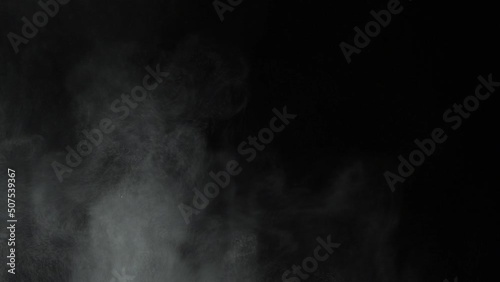 dust storm in the dark photo