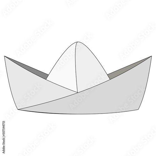 Papierboot - Papierschiffchen