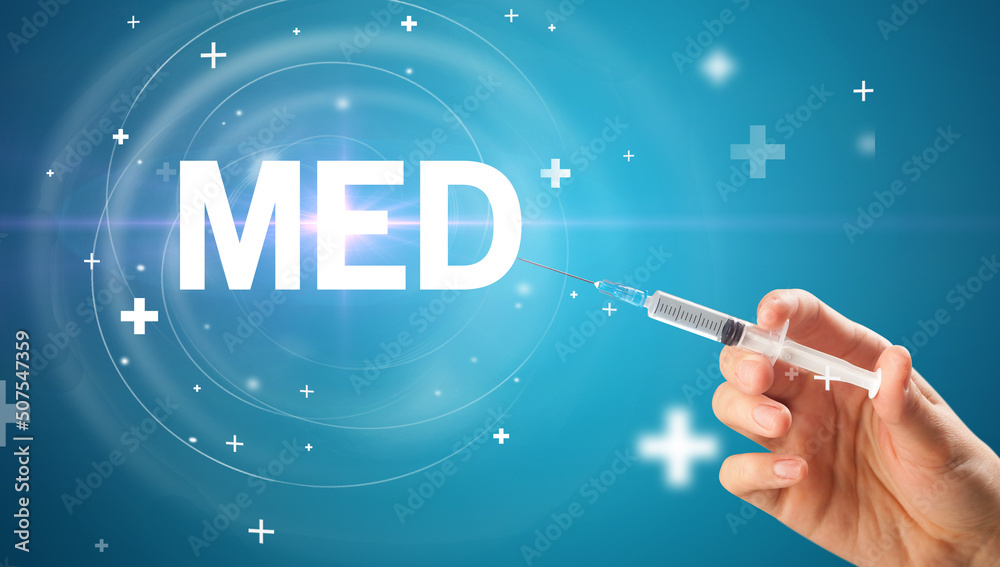 Syringe needle with virus vaccine Syringe needle with virus vaccine