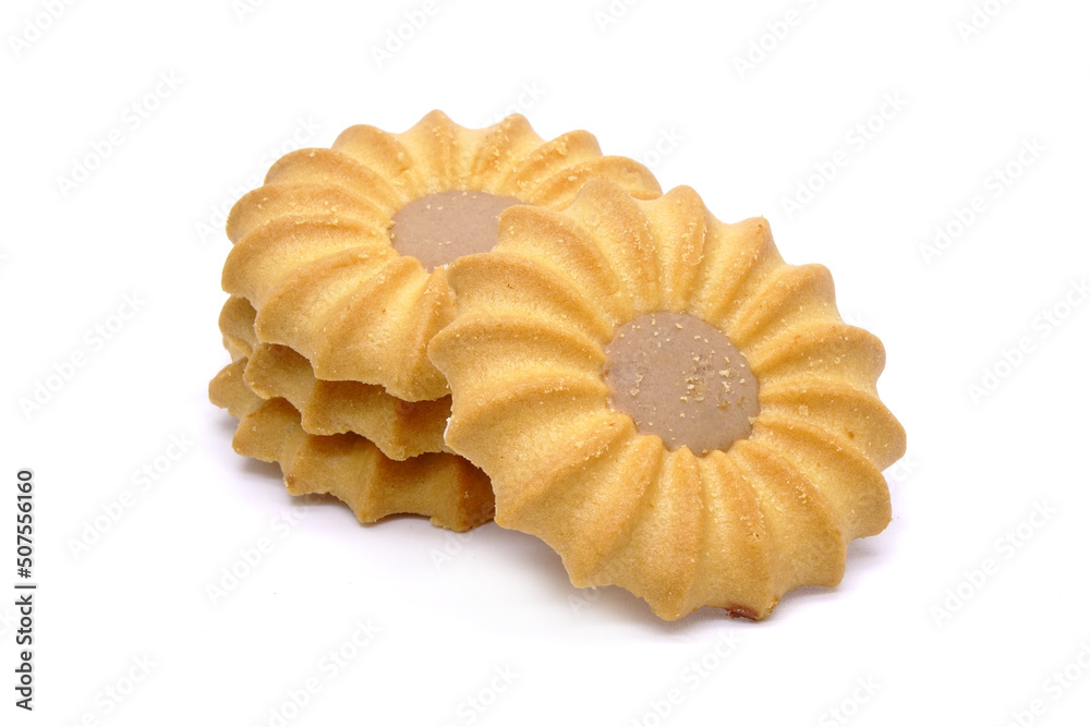 Cookies isolated on white background Cookies isolated on white background