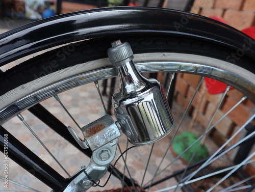 Canvas Print old, dynamo, bicycle, bike, vintage, retro, transportation, light, energy, ride,