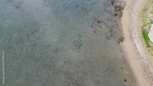 【空撮】石垣島 早朝の名蔵湾