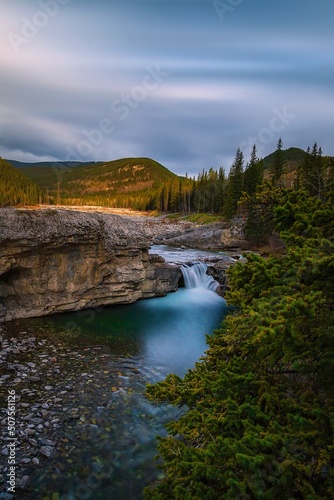 Elbow Falls In The Summer