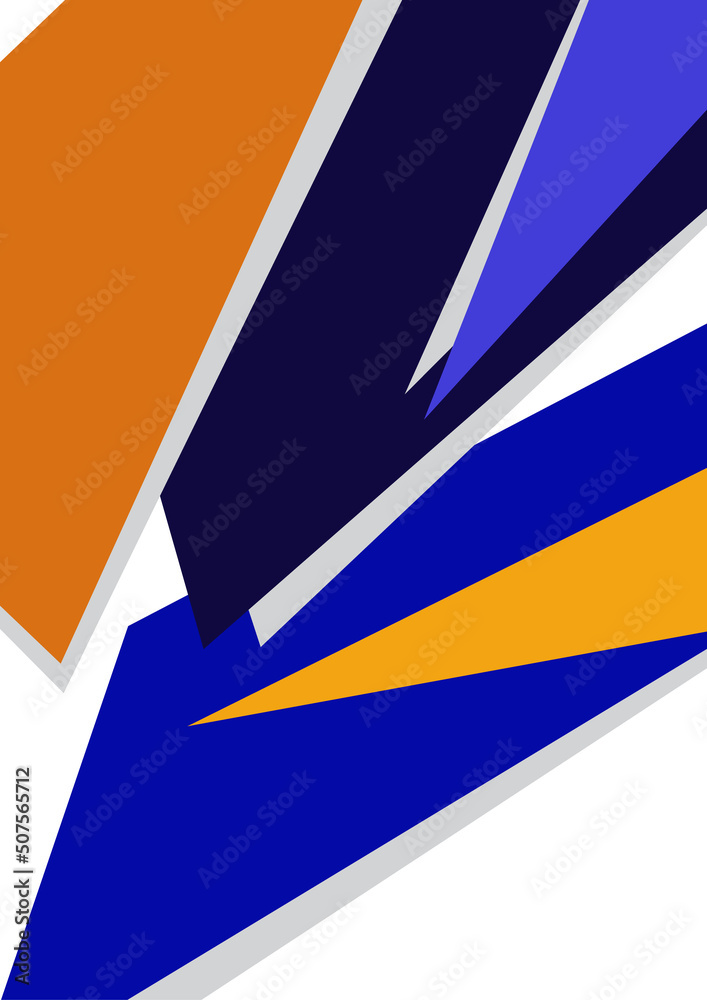 Abstract geometric shapes in different colors. Sharp triangles. Can be used for wallpapers, posters, presentations, brochures, covers, banners, advertisements. Vector Abstract geometric shapes in different colors. Sharp triangles. Can be used for wallpapers, posters, presentations, brochures, covers, banners, advertisements. Vector