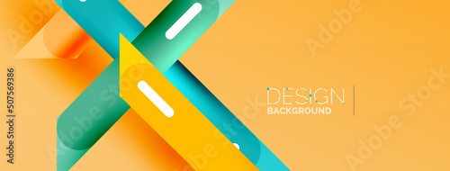 Background overlapping lines. Dynamic lines abstract wallpaper. Straight lines composition vector illustration for wallpaper banner background or landing page