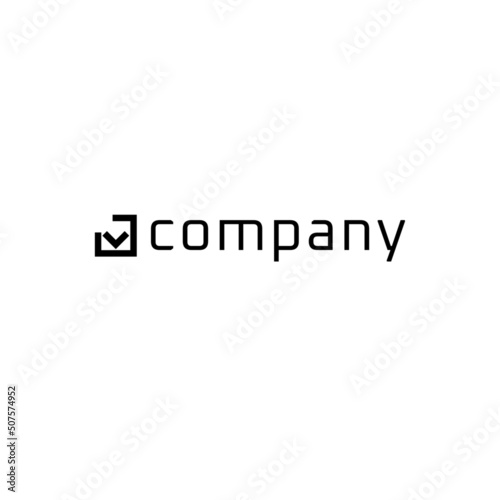 abstract corporate logo design