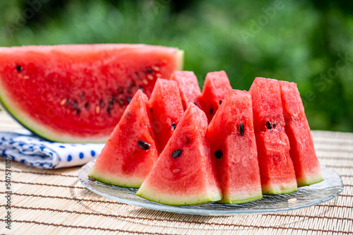 スイカ 夏の風物詩