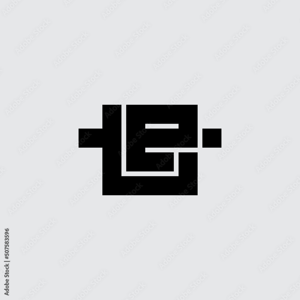 Logo with Letters T and E. Design element or icon. TE - Monogram or logotype. Logo with Letters T and E. Design element or icon. TE - Monogram or logotype.