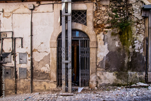 Earthquake l'Aquila, Abruzzo. photo