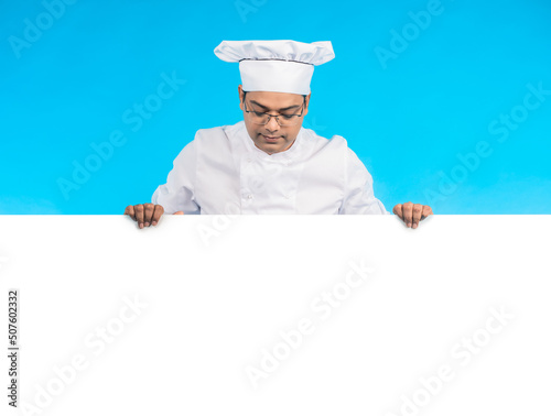 Cook student. Man cook is h...