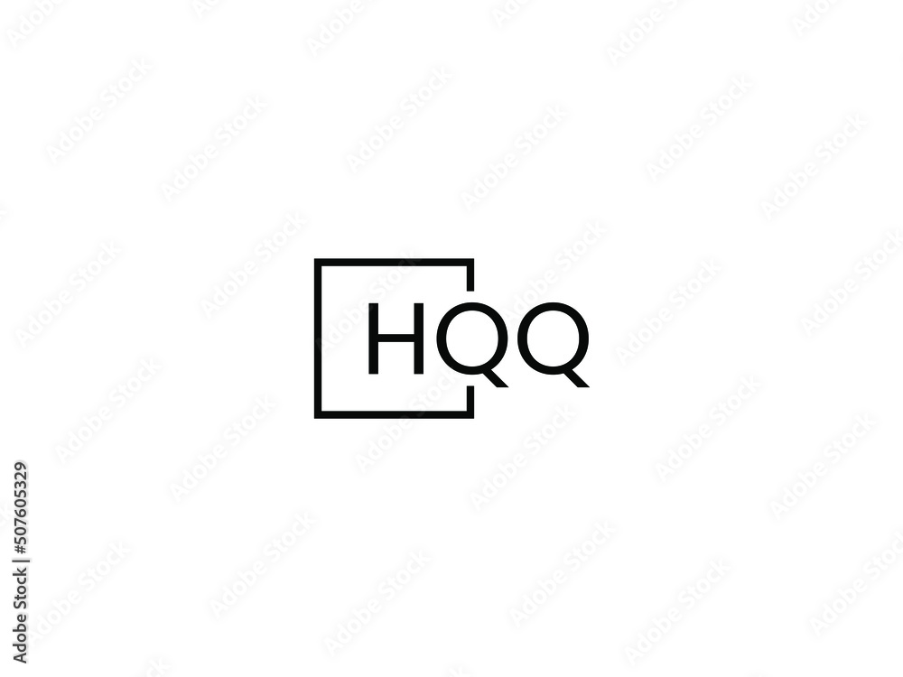 HQQ letter initial logo design vector illustration HQQ letter initial logo design vector illustration