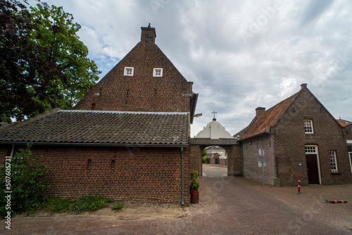 gate buildings to the Franciscus house in Weert, The Netherlands photo
