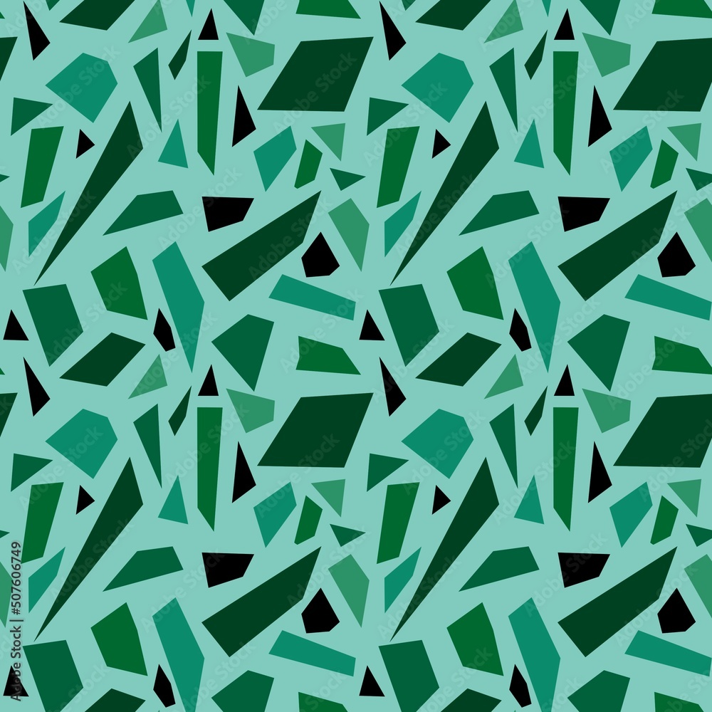Abstract seamless geometric urban pattern for fabrics and textiles and kids and wrapping paper