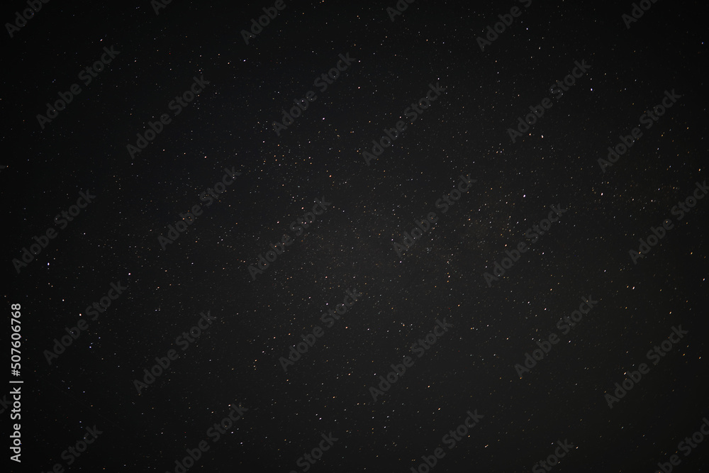 Obraz premium Night sky. Stars and galaxies in the sky at dusk.