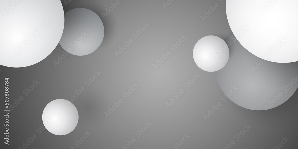 Silver Balls - Modern Style Minimalist Black and White Abstract Background Design Template with Copyspace in Editable Vector Format Silver Balls - Modern Style Minimalist Black and White Abstract Background Design Template with Copyspace in Editable Vector Format
