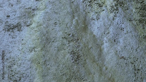 Thin Layer of Water Runs over the Rock. SOUND
